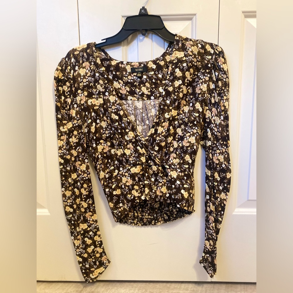 AFRM Long Sleeve Blouse
